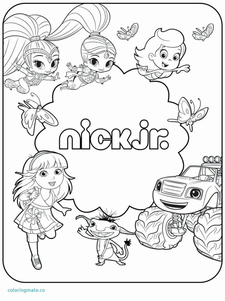 Nickelodeon Coloring Pages Printable