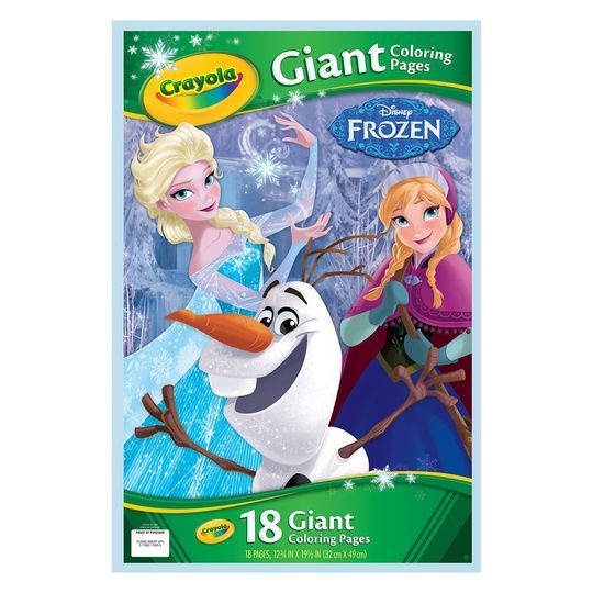 Crayola Giant Coloring Pages Frozen 2