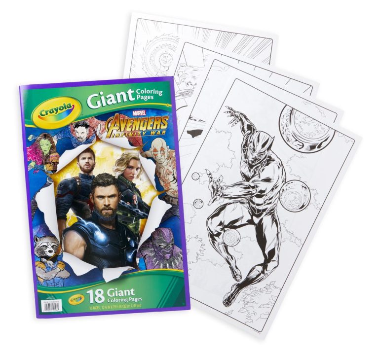 Crayola Giant Coloring Pages Walmart