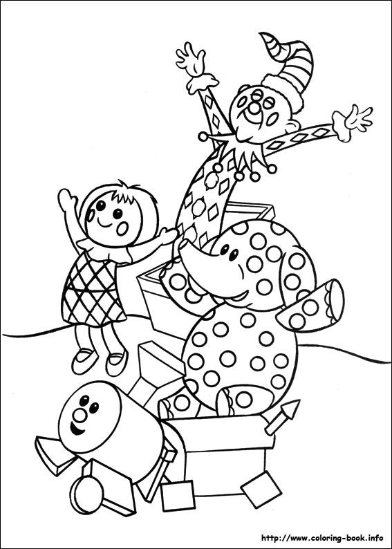 Rudolph The Red Nosed Reindeer Characters Coloring Pages