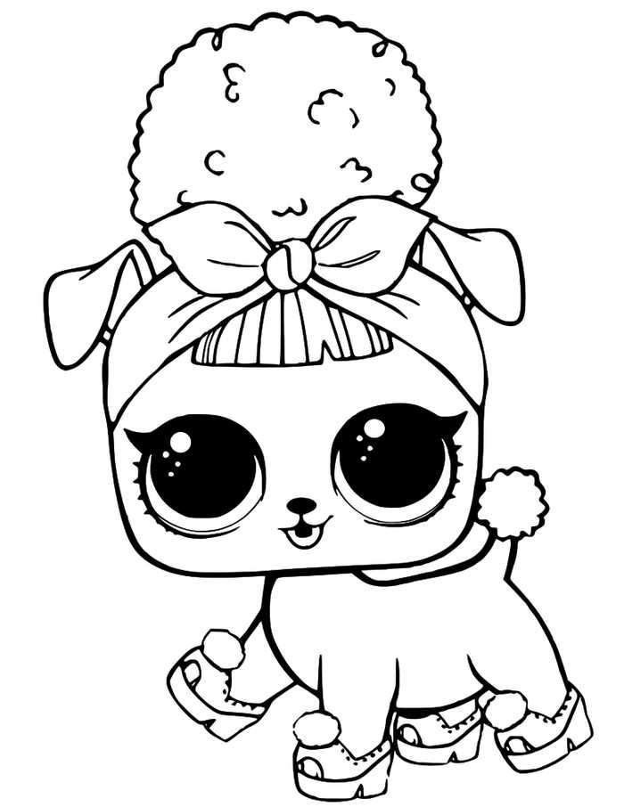 Lol Pet Coloring Pages Printable