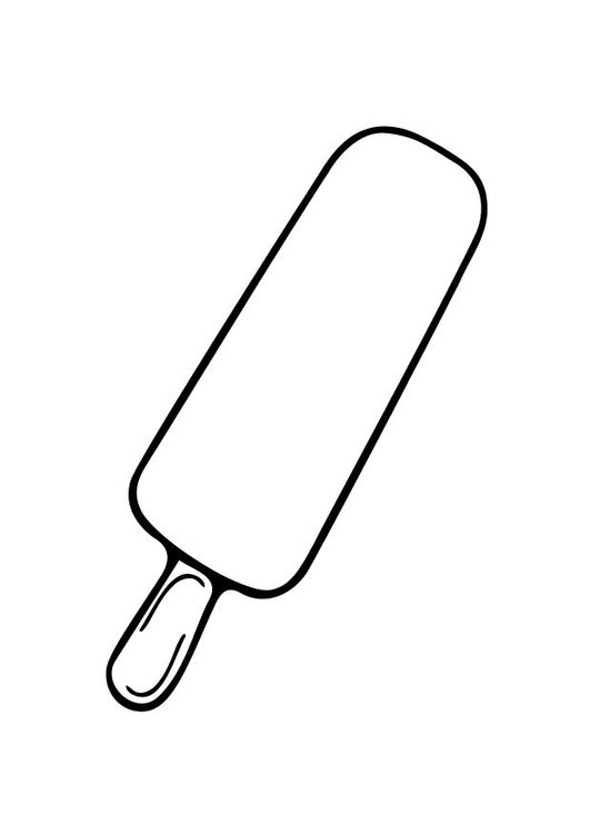 Cute Popsicle Coloring Pages