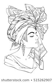 Black Queen Coloring Pages