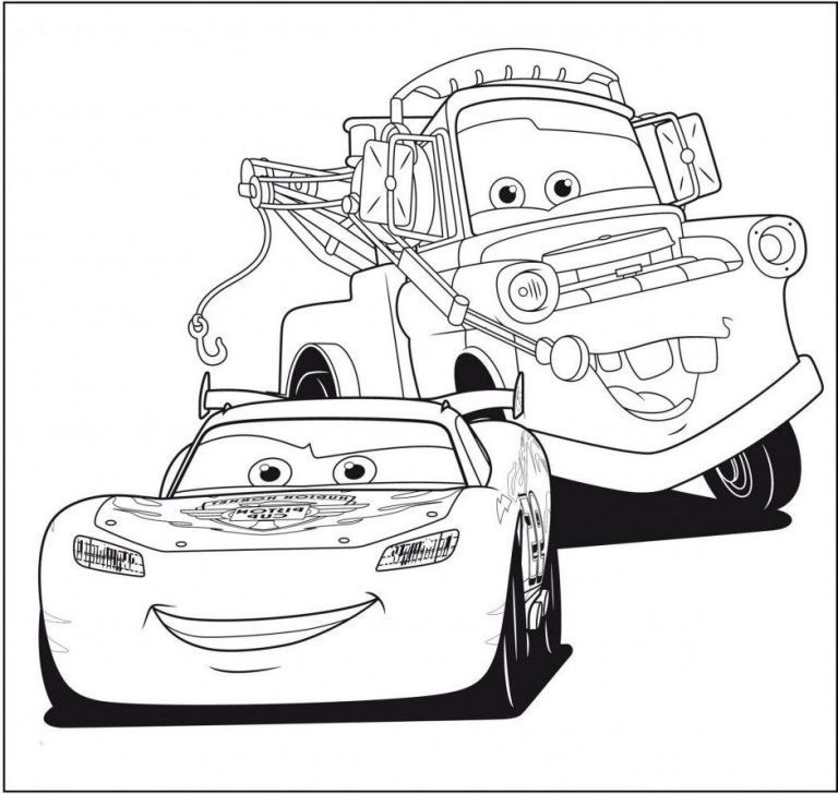 Lightening Mcqueen Coloring Pages