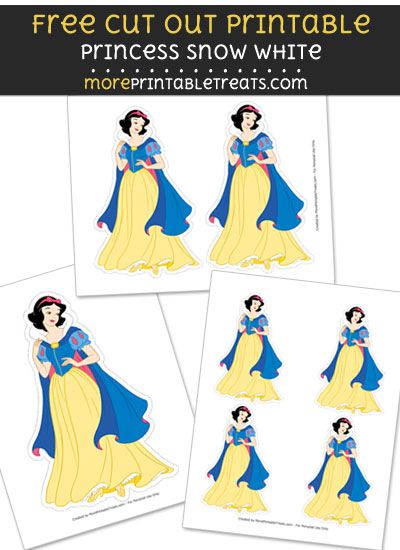 Cut Out Disney Princess Printables