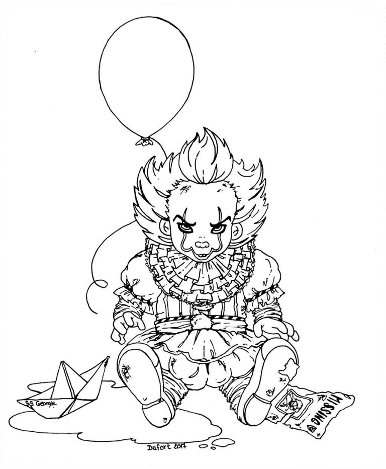 Chucky Coloring Pages For Adults