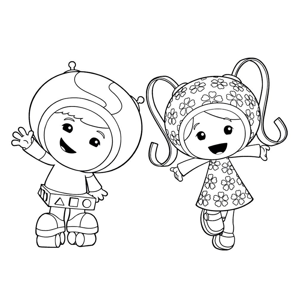 Team Umizoomi Coloring Pages Online