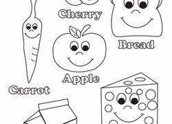 Educational Coloring Pages For Kindergarten