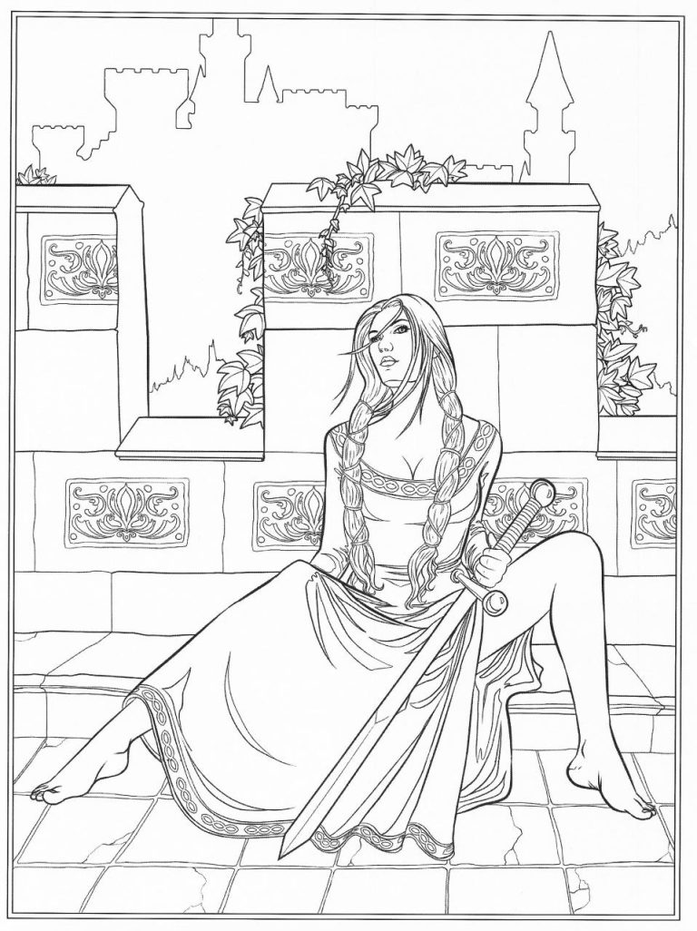 Fantasy Coloring Pages Printable