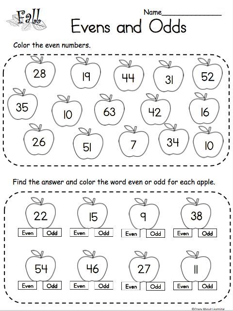 2nd Grade Odd And Even Numbers Worksheets Grade 2