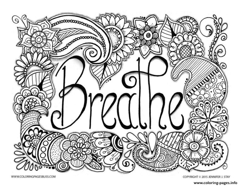 Anti Stress Coloring Pages
