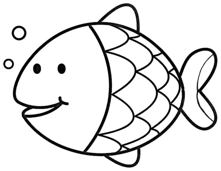 Printable Fish Colouring Pictures