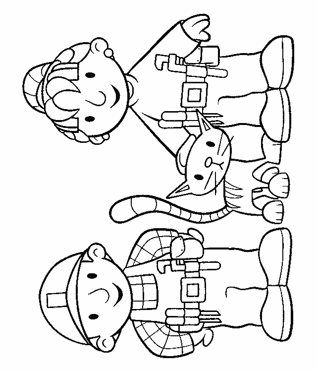 Wendy Bob The Builder Coloring Pages