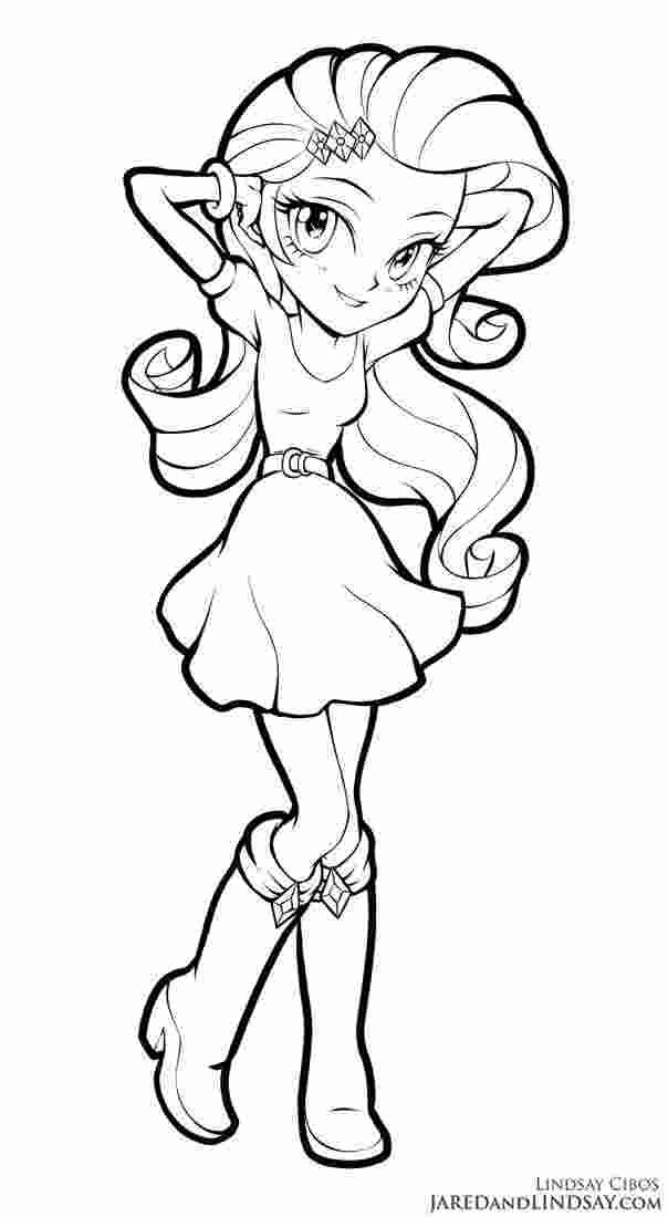 Human Rarity Coloring Pages