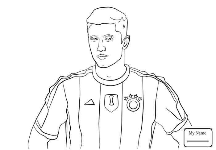 Printable Messi Coloring Pages