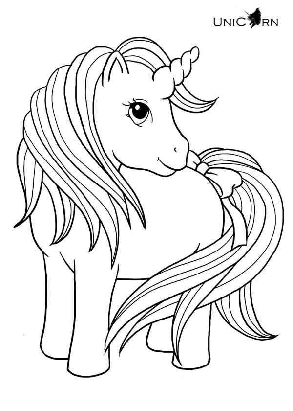 Coloring For Girls Unicorn