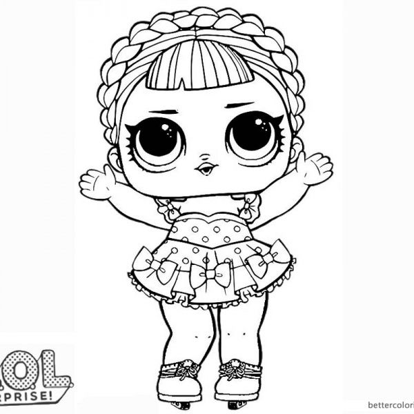 Lol Doll Colouring Pages Boy