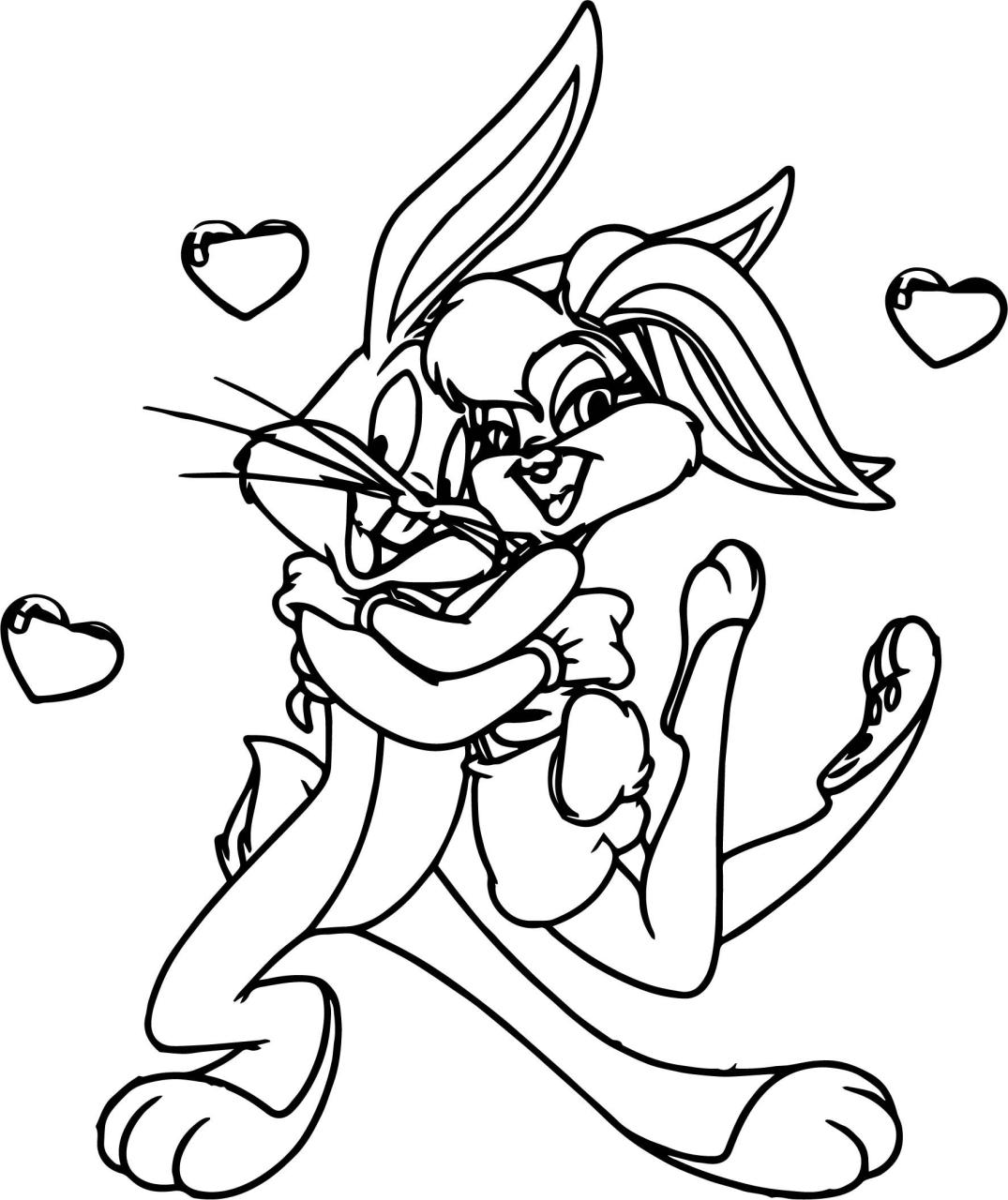Bugs Bunny Pictures To Color