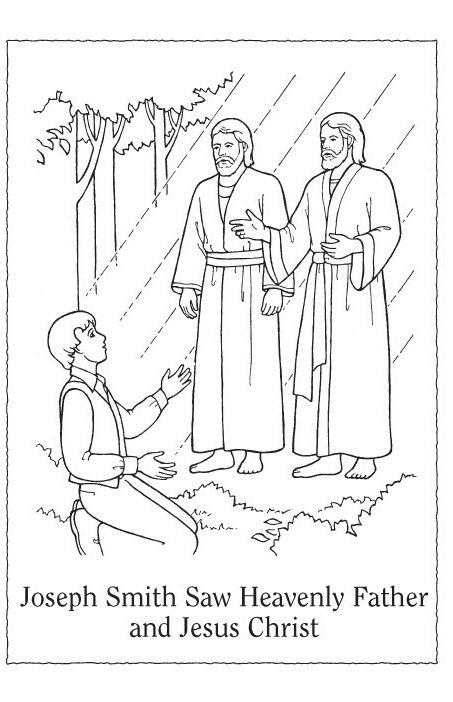 Church Coloring Pages Lds