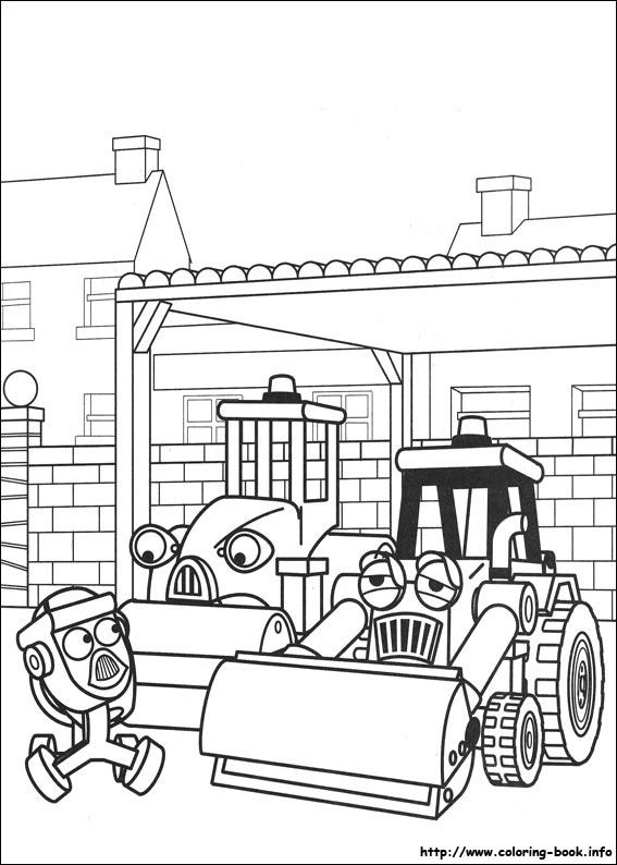 Lofty Bob The Builder Coloring Pages