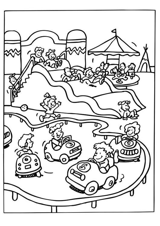 Park Playground Coloring Pages