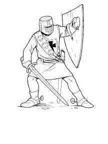 Detailed Knight Coloring Pages
