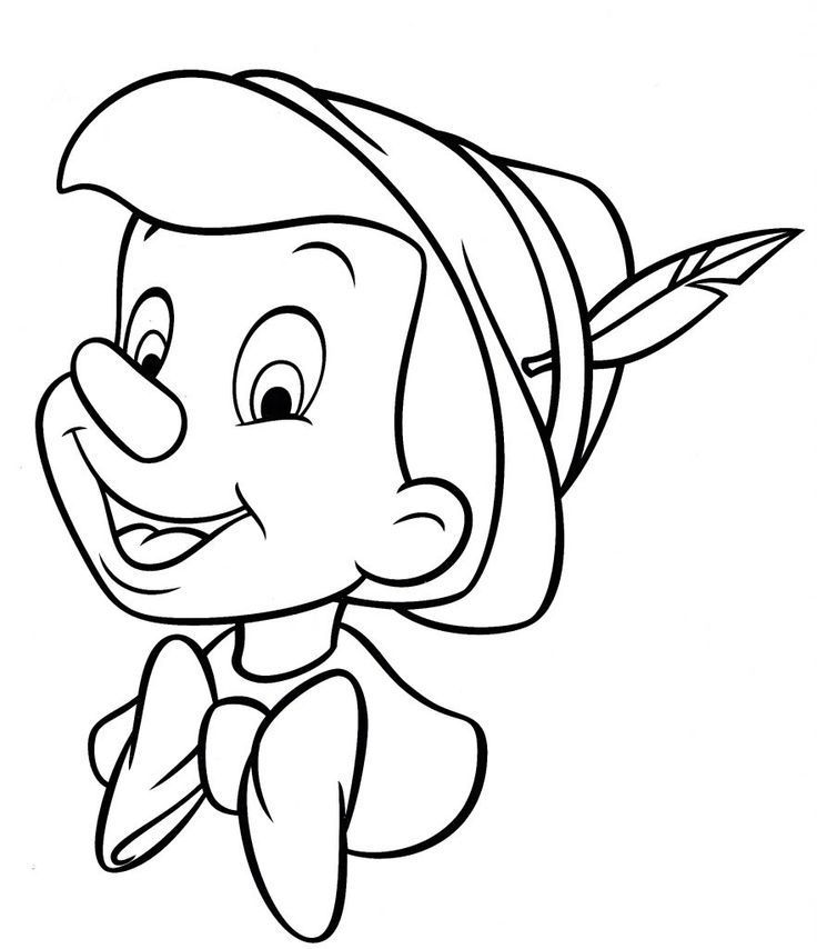 Popular Disney Characters Coloring Pages