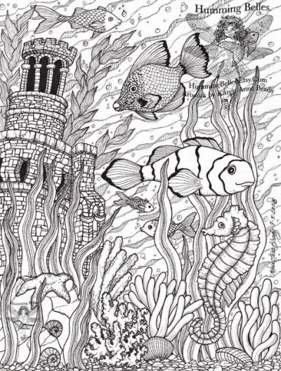 Complex Coloring Pages For Kids