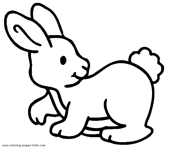 Bunny Rabbit Pictures To Color