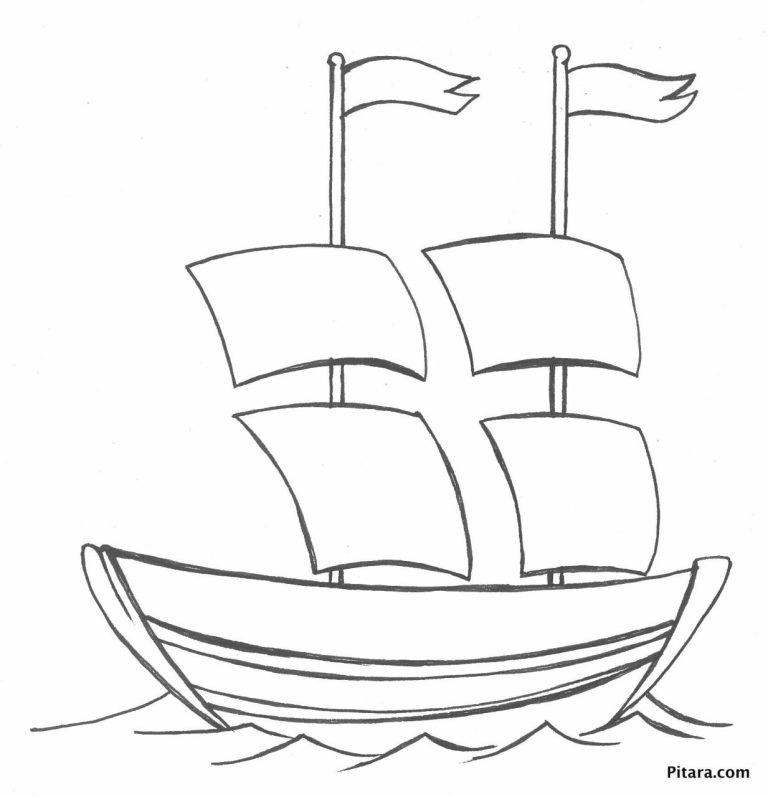 Transportation Coloring Pages For Kids