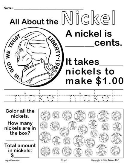Counting Coins Worksheets Free First Grade