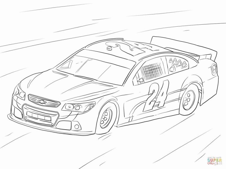 Nascar Coloring Pages 2019