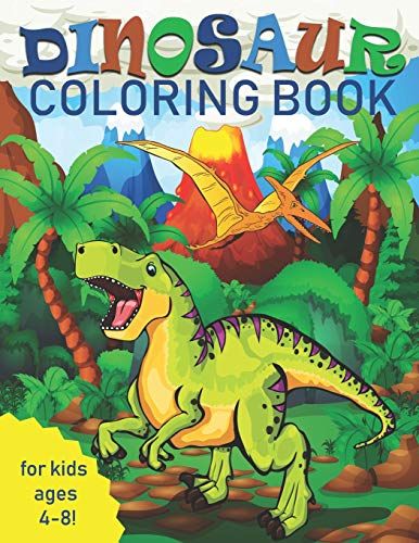 Dinosaur Coloring Books Amazon