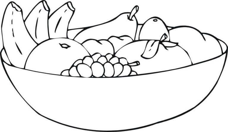 Fruit Coloring Pages Printable