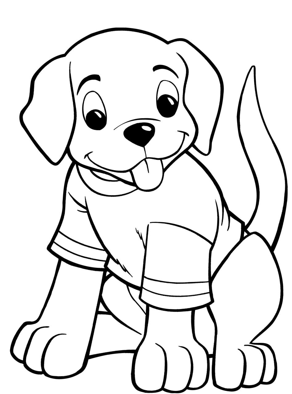 Pet Coloring Pages For Preschoolers