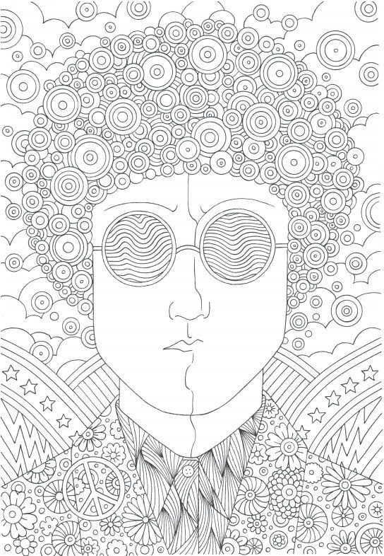 Cool Coloring Sheets For Adults