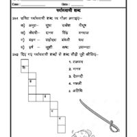 Hindi Grammar Grade 2 Hindi Worksheet For Class 2