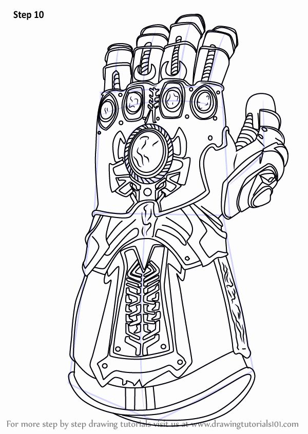 Iron Man Infinity War Coloring Pages