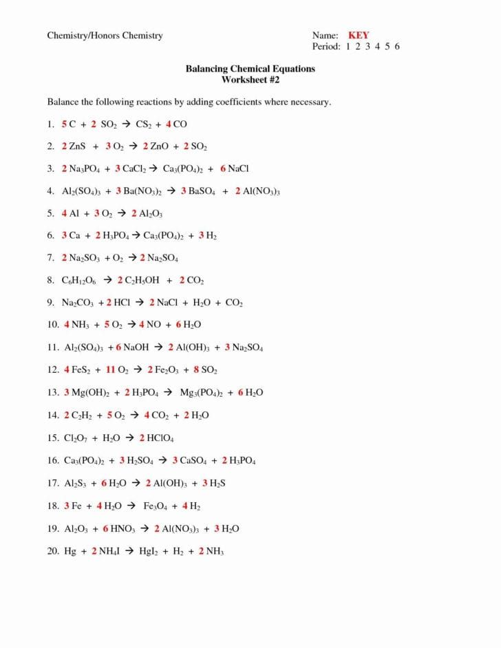 Chemistry Single Replacement Reaction Worksheet Answers