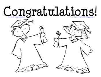 College Graduation Coloring Pages