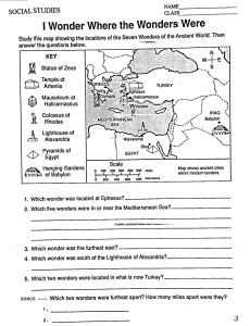 History 6th Grade Social Studies Worksheets
