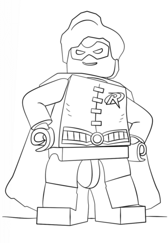 Robin Coloring Pages Free