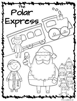 Christmas Polar Express Coloring Pages