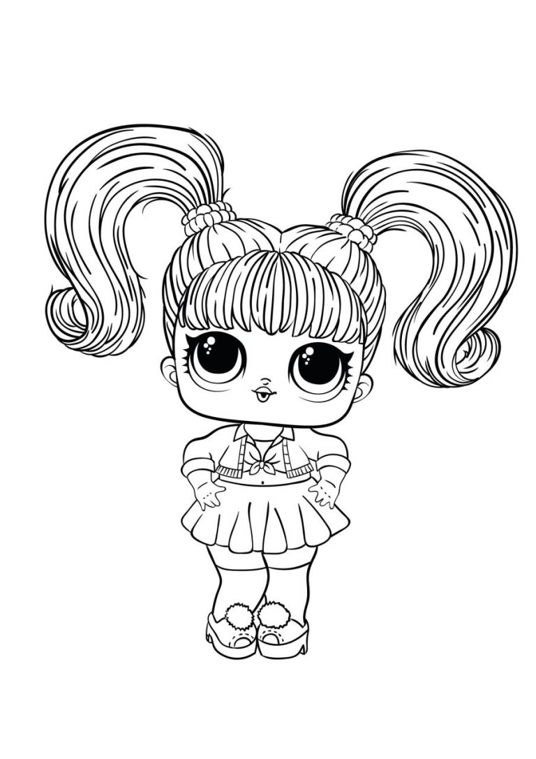 Lol Hair Goal Printable Lol Coloring Pages