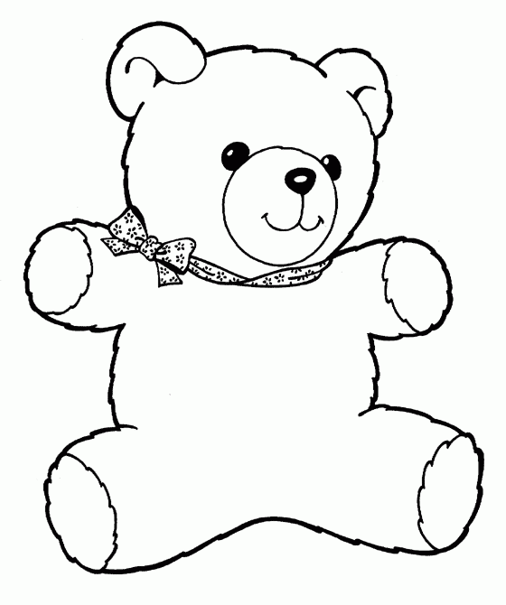 Bear Coloring Pages Free