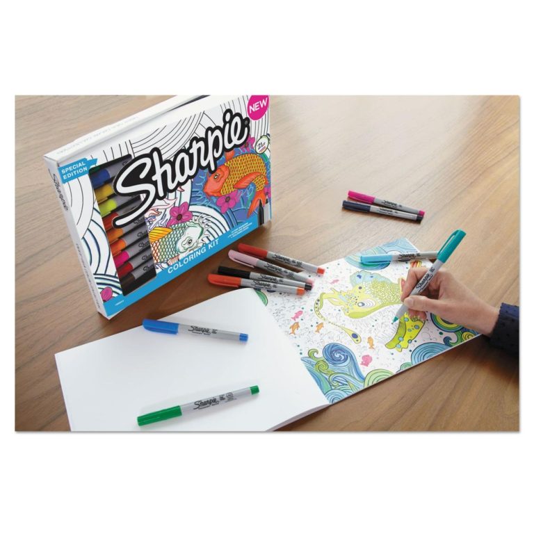 Limited Edition Sharpie Coloring Pages