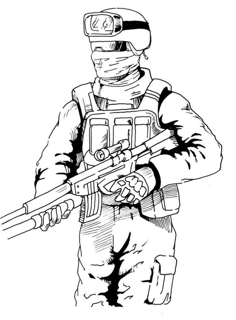 Call Of Duty Coloring Pages To Print