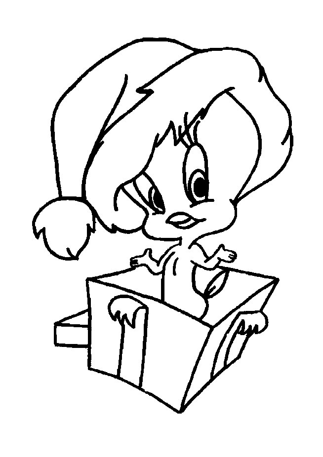 Looney Tunes Tweety Bird Coloring Pages
