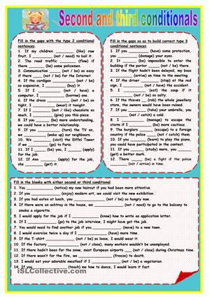 First And Second Conditional Exercises Worksheets