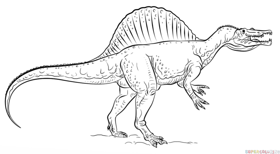 Jurassic World Mosasaurus Coloring Pages